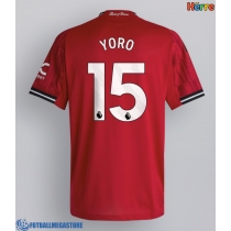 Fotballdrakt Herre Manchester United Leny Yoro #15 Hjemmedrakt 2025-26 Kortermet